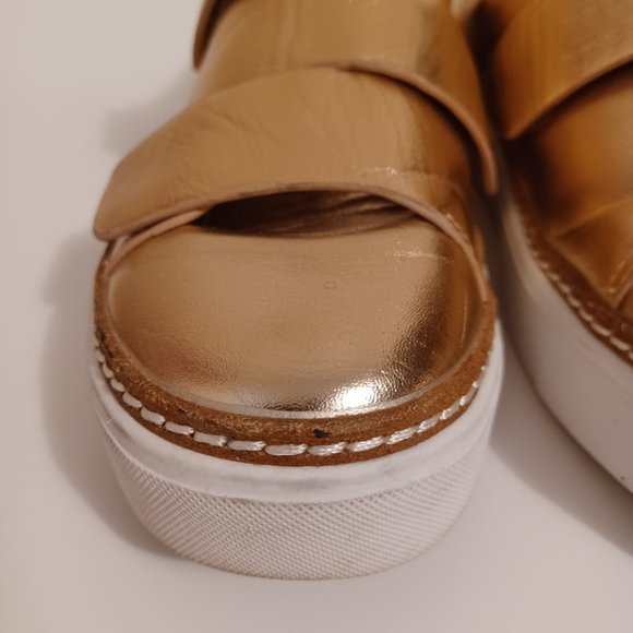 Silent D Verges Metallic Touch Loop Straps Shoes 7.5 - Picture 8 of 11